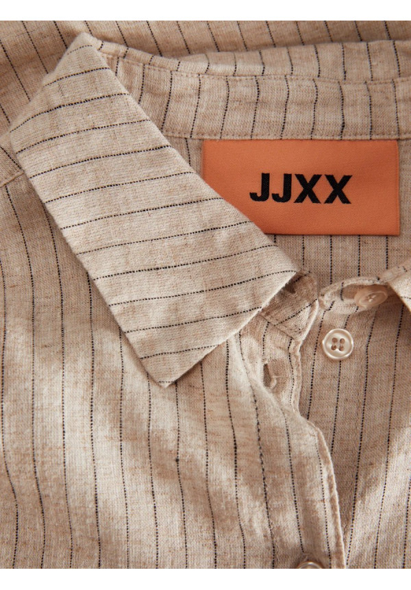 JXBREEZE SUMMER 3/4 SHIRT WVN LN