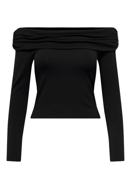 ONLLIVE LOVE L/S OFF SHOULDER CS TOP