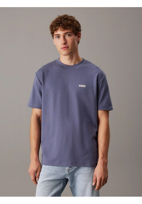 Camiseta con Etiqueta Marca Calvin Klein