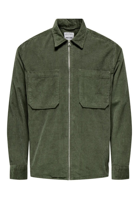ONSALP 14W RLX 2PKT WASHD CORD ZIP NOOS