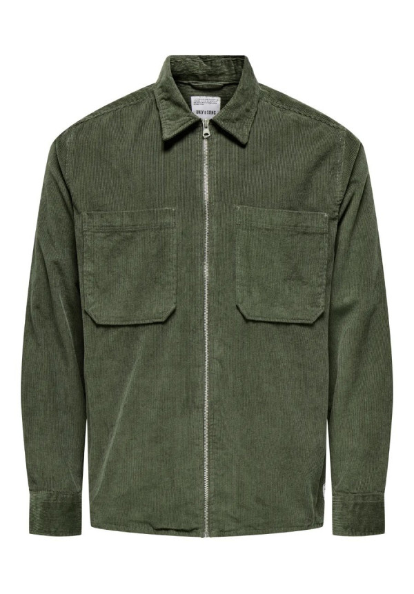 ONSALP 14W RLX 2PKT WASHD CORD ZIP NOOS