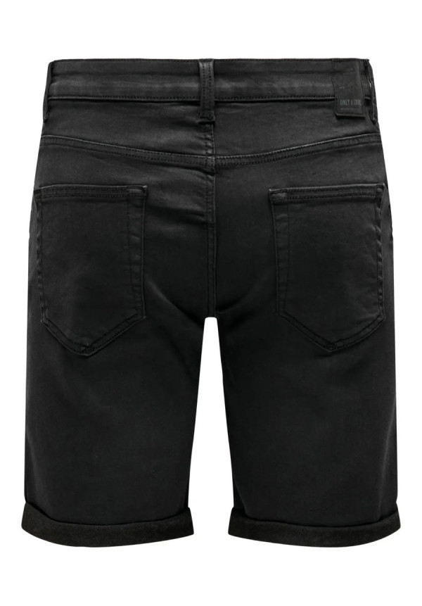 ONSPLY BLK JOG 8581 PIM DNM SHORTS NOOS