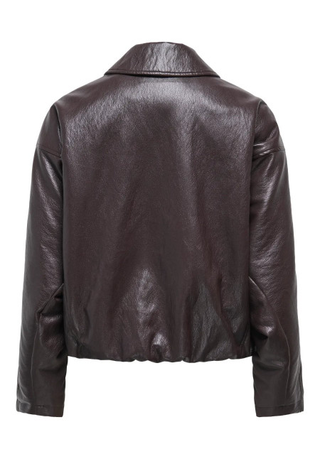 ONLMASJA FAUX LEATHER PADDED BOMBER PNT