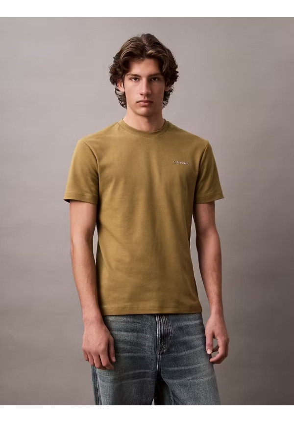 MICRO LOGO INTERLOCK T-SHIRT