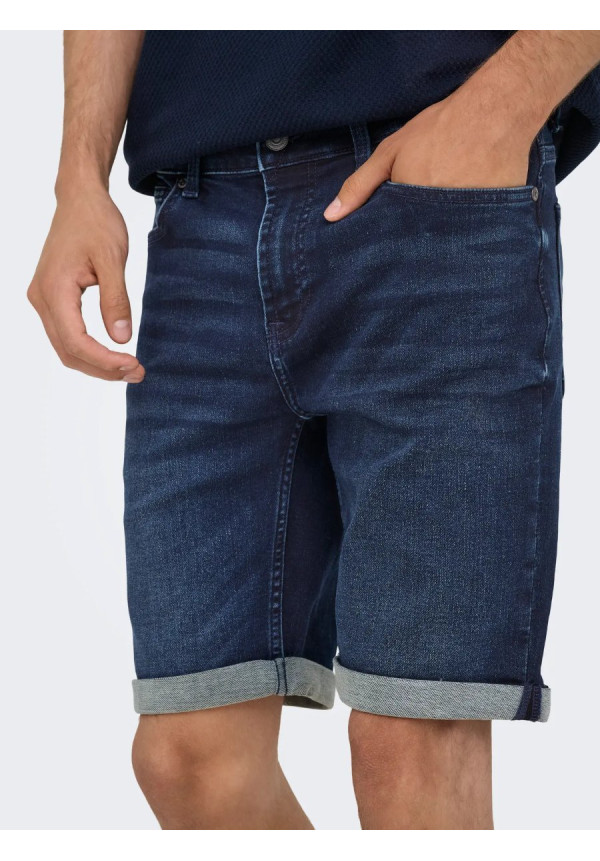 ONSPLY JOG DBD 0025 ANA DNM SHORTS NOOS