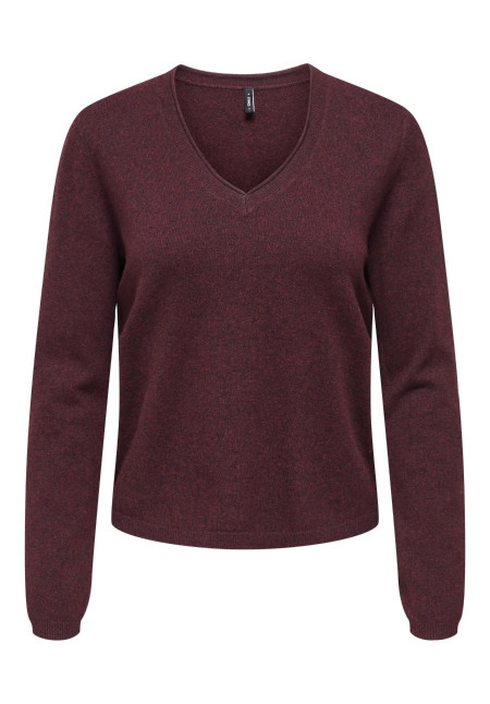 ONLLOYAL LIFE LS V-NECK PULLO KNT NOOS