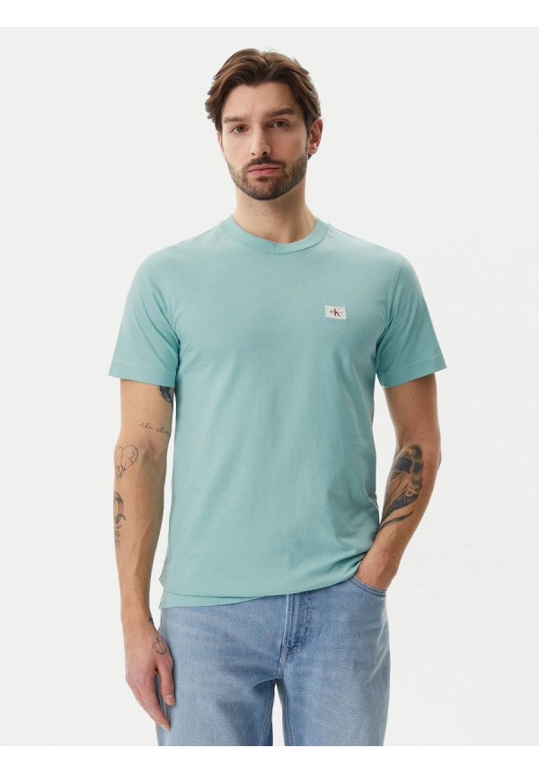 Camiseta Calvin Klein Jeans con Etiqueta Tejida