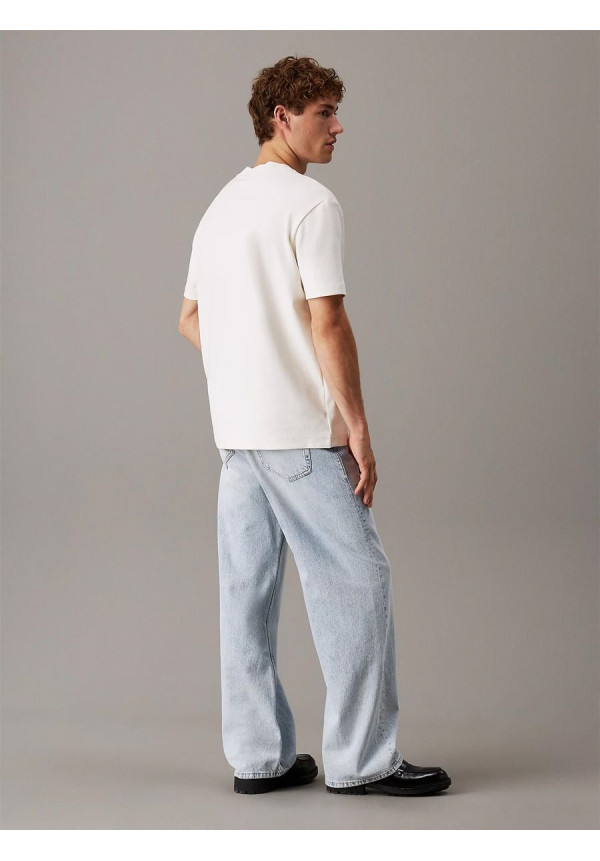 Camiseta con Etiqueta Marca Calvin Klein
