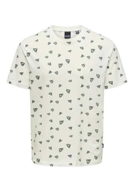 ONSKENDALL REG DITSY SS TEE