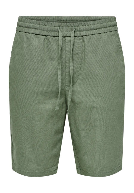 ONSLINUS 0007 COT LIN SHORTS NOOS