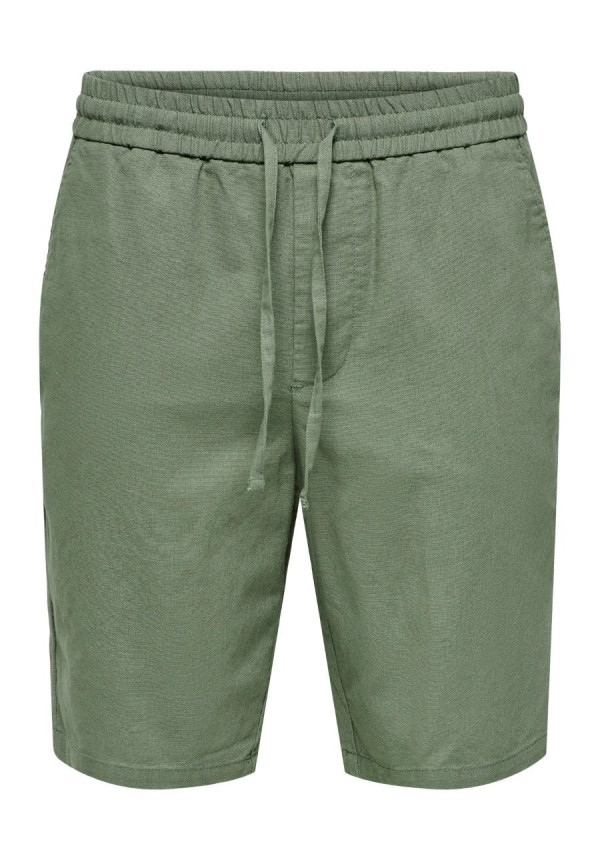 ONSLINUS 0007 COT LIN SHORTS NOOS