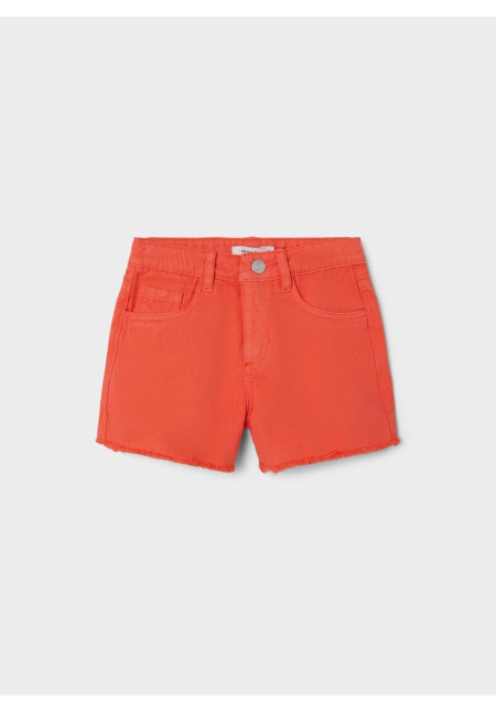 Pantalones Cortos para Niñas Name It -  Hot Coral