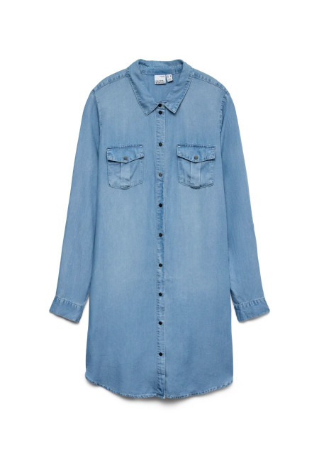 VMSIGGA LS SHORT DRESS LT BL GA NOOS