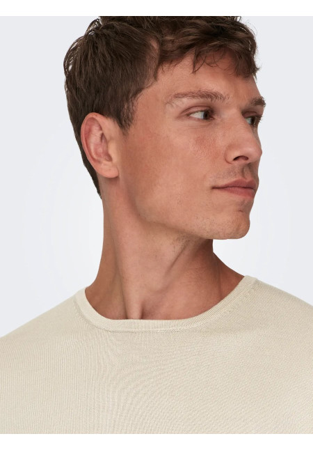 ONSWYLER LIFE REG 14 LS CREW KNIT NOOS