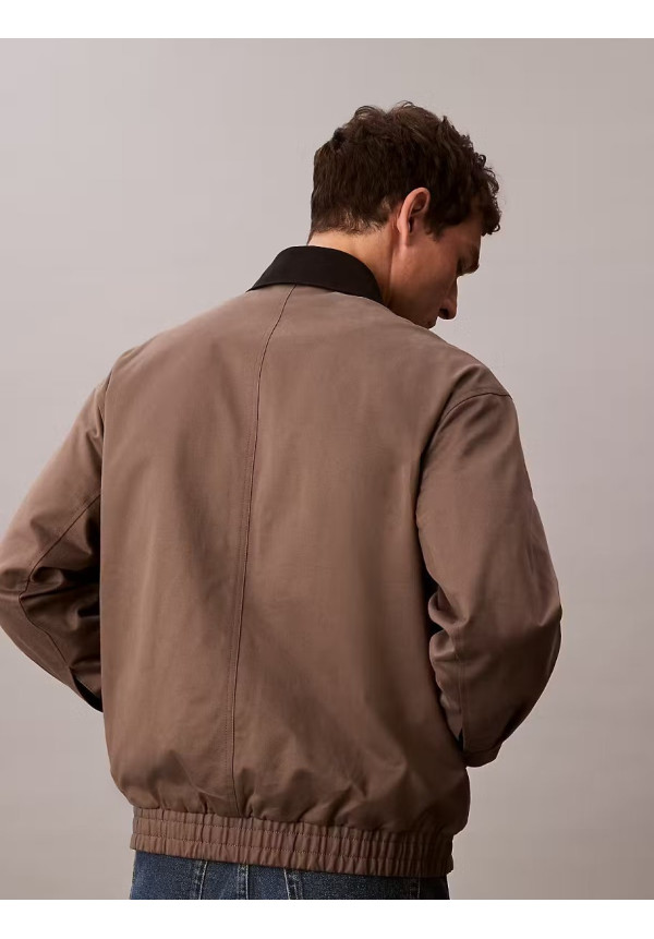 A- LS COTTON FZ BLOUSON JACKET