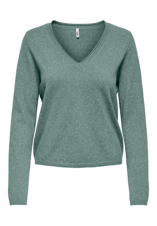 ONLLOYAL LIFE LS V-NECK PULLO KNT NOOS