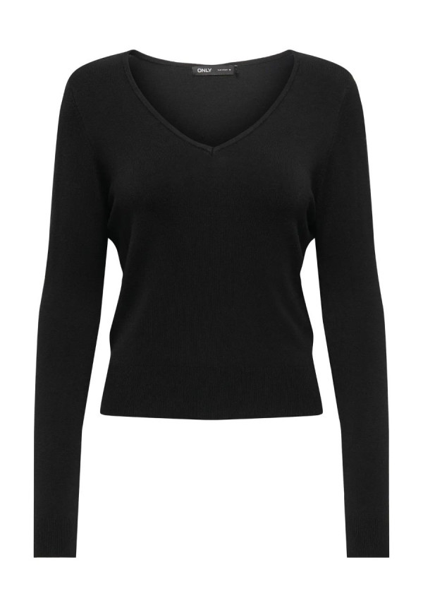 ONLVENICE LIFE LS VNECK PULLOVER KNT NCA