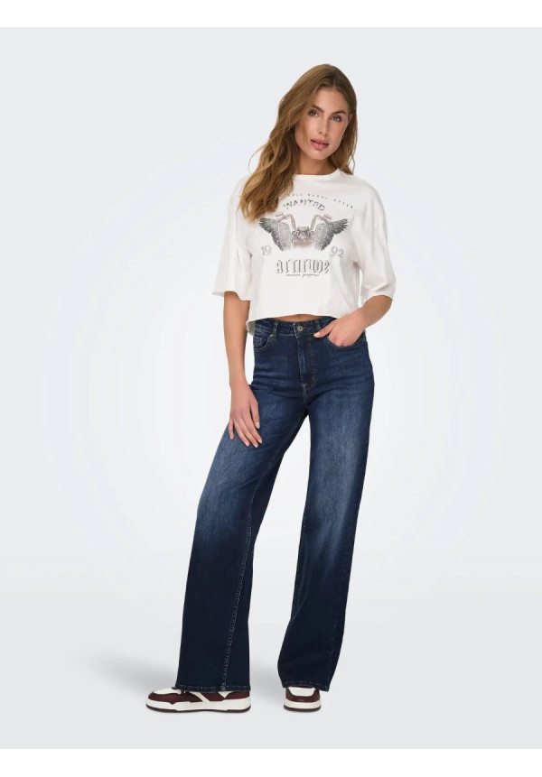 ONLMADISON BLUSH HW WIDE DNM REA081 NOOS