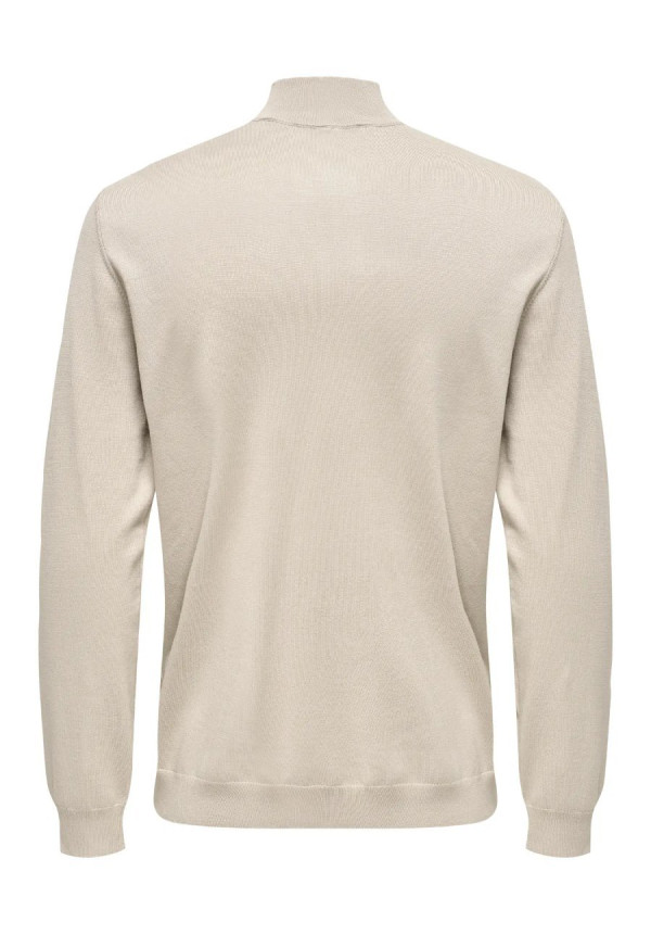 ONSWYLER LIFE REG 14 HALF ZIP KNIT NOOS