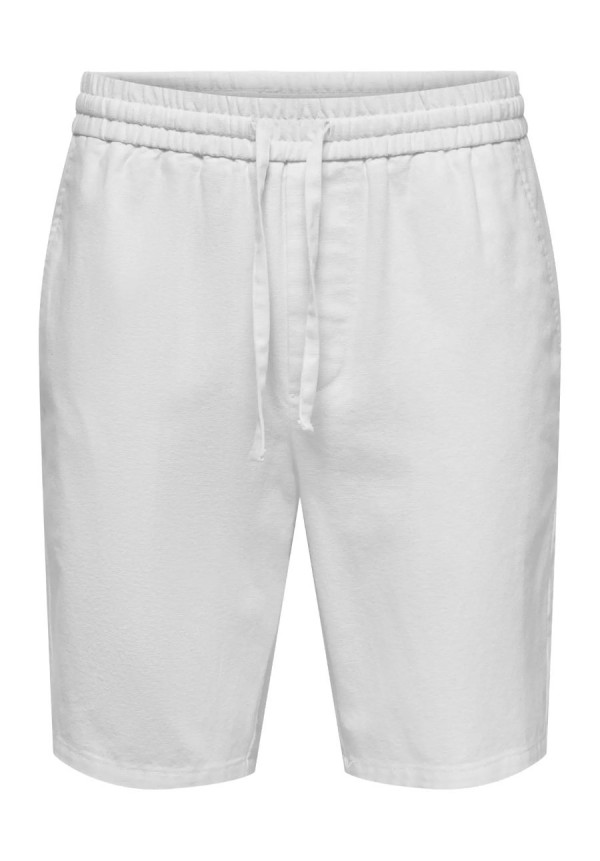 ONSLINUS 0007 COT LIN SHORTS NOOS