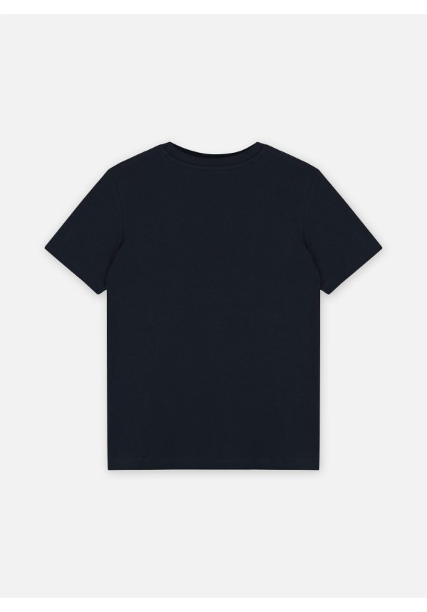 Camisetas de Manga corta Niño Azul Logo