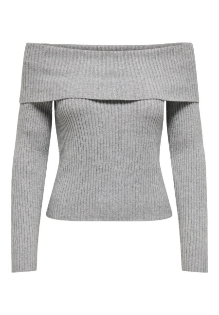 ONLKATIA LIFE LS OFF SHOULDER KNT NOOS