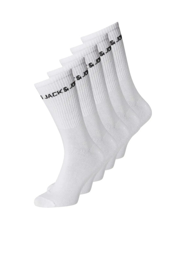 JACBASIC LOGO TENNISSOCK 5 PACK NOOS JNR
