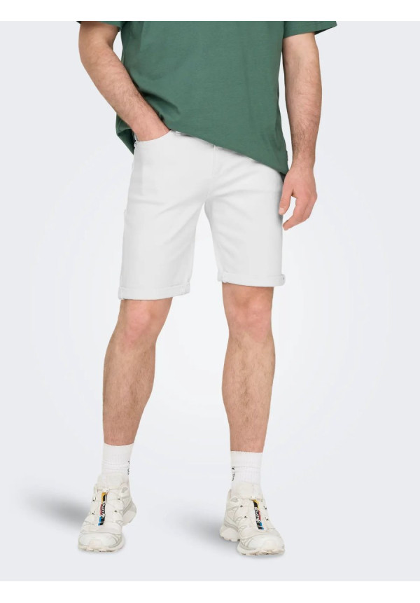 ONSPLY WHITE 9297 AZG DNM SHORTS NOOS