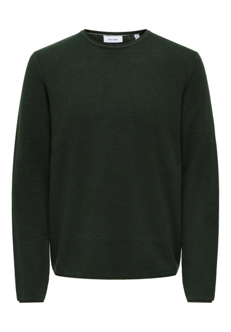 ONSERIC REG 12 STRUC CREW KNIT NOOS