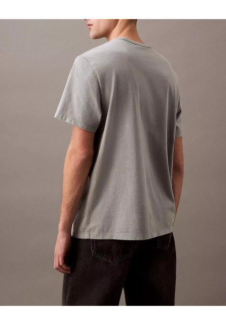 Camiseta Calvin Klein con Logo Lavada al Ácido
