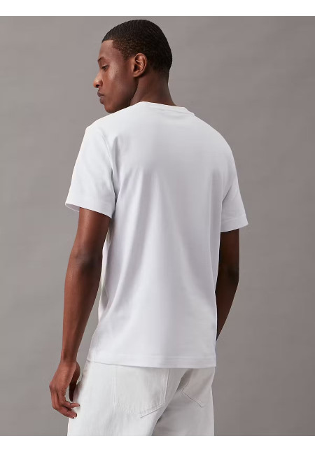 Camiseta de entrelazado de algodón